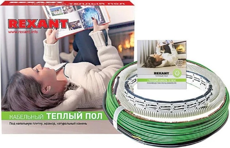 Нагревательный кабель REXANT 51-0509-3 Slim (тонкий rnb-145-2600 (под плитку)