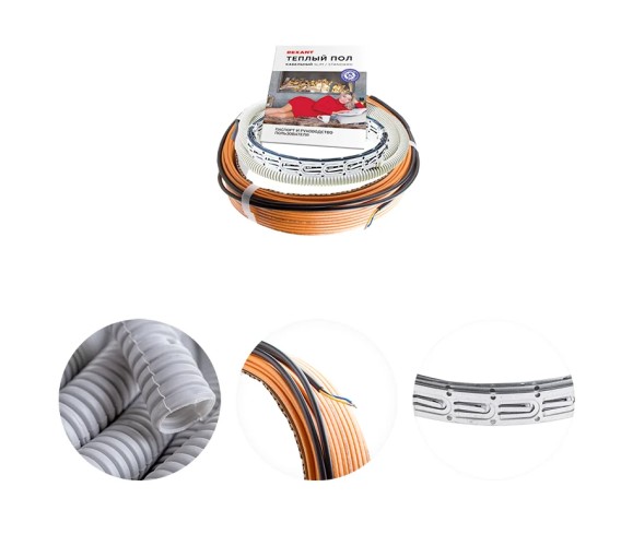 Нагревательный кабель REXANT Standard RND -10-150 (в стяжку) двухжильный 51-0512-3 - изображение 2