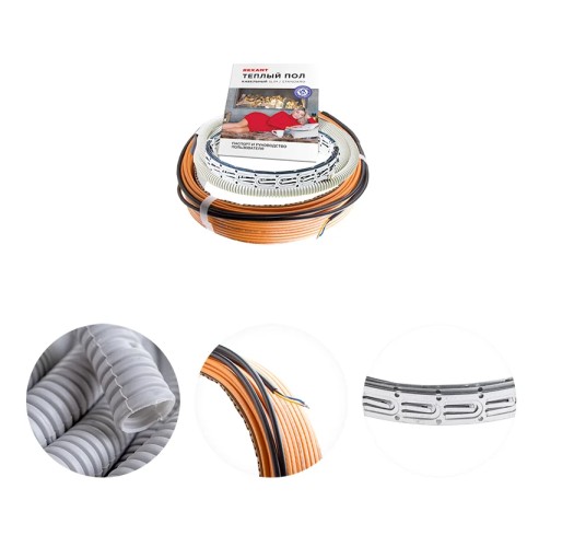 Нагревательный кабель REXANT Standard RND -40-600 (в стяжку) двухжильный 51-0515-3 - изображение 2