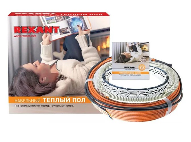 Нагревательный кабель REXANT Standard RND -30-450 (в стяжку) двухжильный 51-0514-3