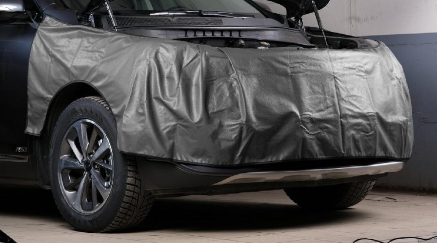 Накидка защитная NORDBERG NN3-gray Крыло-Бампер-Крыло (джип) (серая) ЦБ-0009391