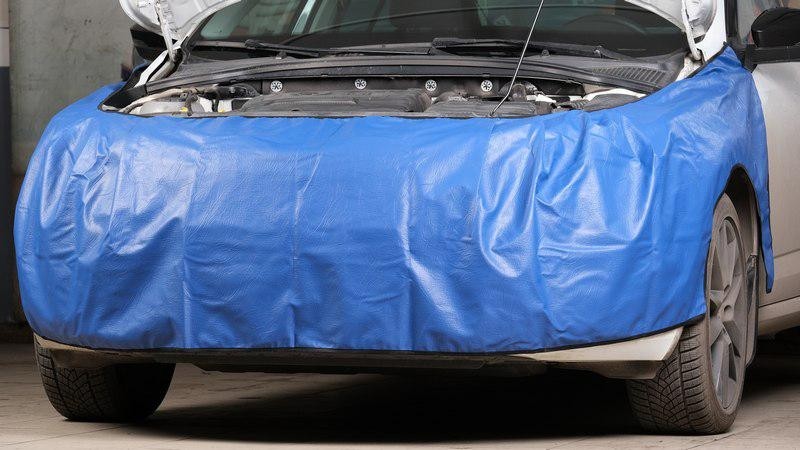 Накидка защитная NORDBERG NN2 Крыло-Бампер-Крыло (легковая) (синяя) ЦБ-00007693 - изображение 2