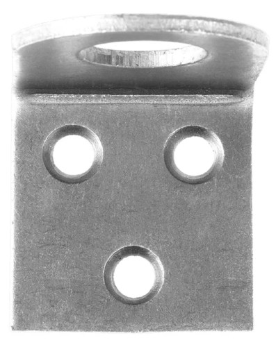 Накладка дверная ЧЕТЫРЕ СЕЗОНА 79-1010 для замка 40х90 Ц гнутая - изображение 3