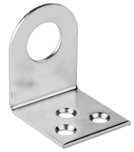 Накладка дверная ЧЕТЫРЕ СЕЗОНА 79-1006 для замка 30х70 Ц гнутая