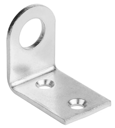 Накладка дверная ЧЕТЫРЕ СЕЗОНА 79-1002 для замка 18х50 Ц гнутая