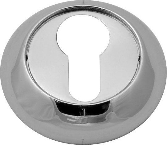 Накладка дверная НОРА-М НК-A на цилиндр "Хром" 7644