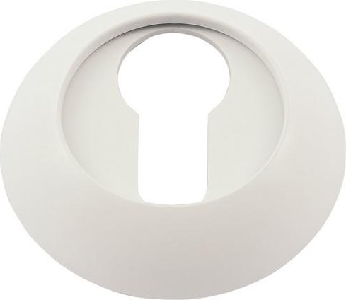 Накладка дверная НОРА-М НК-A на цилиндр "Белая" 17249