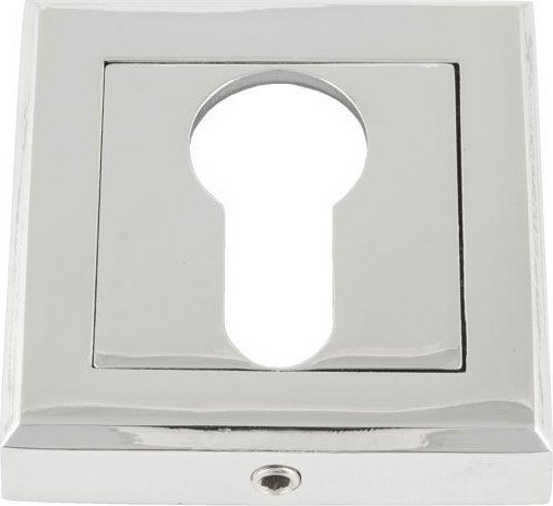 Накладка дверная НОРА-М НК-К на цилиндр "Хром" 15879