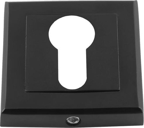 Накладка дверная НОРА-М НК-К на цилиндр "Черная" 17250