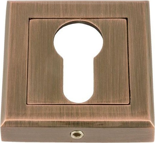 Накладка дверная НОРА-М НК-К на цилиндр "Старая медь" 15880