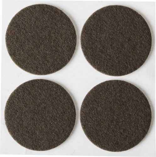 Накладки на мебельные ножки STAYER COMFORT самоклещ., фетровые, круглые d35  корич. 40910-35 - изображение 2