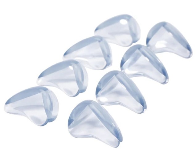 Накладки-протекторы для мебели Halsa HLS-S-103 треугольные прозрачные 24x34x19мм 8 шт