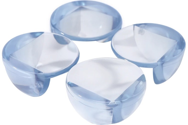 Накладки-протекторы для мебели Halsa HLS-S-102  круглые прозрачные 43x43x24мм 4 шт HLS-S-102 - изображение 3