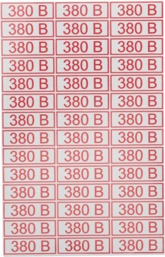 Наклейка REXANT 56-0008 «380 В» 10х30 мм ( уп. 210 штук )