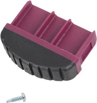 Наконечник для траверсы KRAUSE CORDA 50х20 мм 201294 розовый 201294