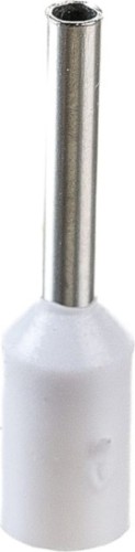 Наконечник IEK НШВИ 0.75-8 бел. (уп.100шт)  UGN10-C75-02-08