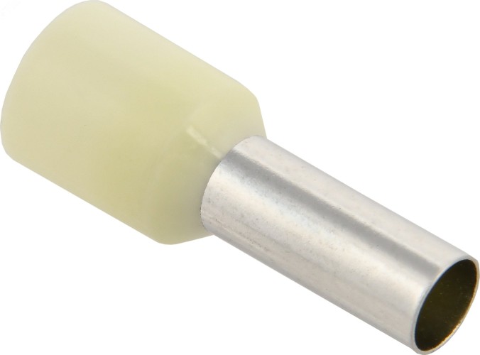 Наконечник IEK НШВИ 10-12 сл. кость (уп.100шт)  UGN10-010-07-12