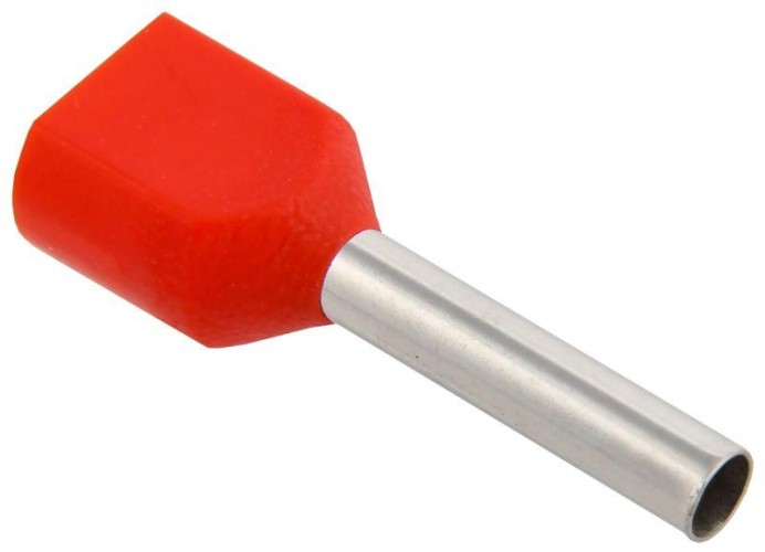 Наконечник IEK НШВИ 1.5-12 красн. (уп.100шт)  UTE10-D2-6-100