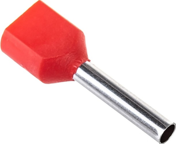 Наконечник IEK НШВИ 1.5-12 красн. (уп.20шт)  UTE10-4-D2-6-100
