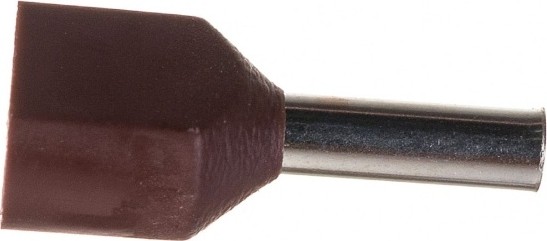 Наконечник IEK НШВИ 1.5-8 корич. (уп.100шт)  UTE10-D2-4-100