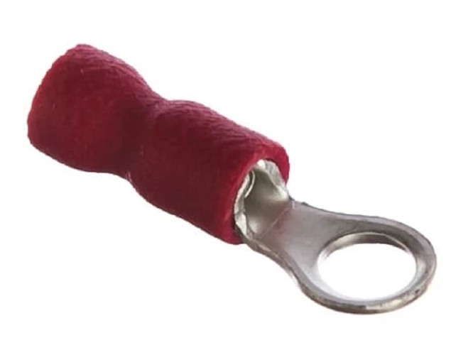 Наконечник КВТ НКИ 1.5–4 кабельный кольцевой изолированный 90998