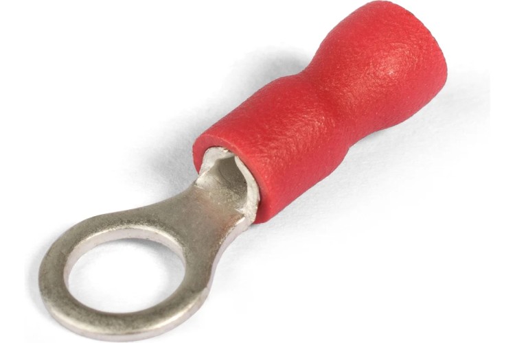 Наконечник КВТ НКИ 1.5–5 кабельный кольцевой изолированный 90999