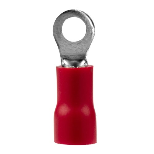 Наконечник REXANT 08-0012-10 кольцевой изолированный ø 3.7 мм 0.5-1.5 мм²  крас