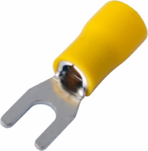 Наконечник REXANT 08-0151-10 вилочный 4.3 мм 4-6 мм²