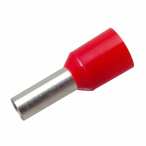 Наконечник REXANT 08-0831 ( уп. 100 шт ) F-12 мм 10 мм² (НШВи 10-12) красный 08-0831