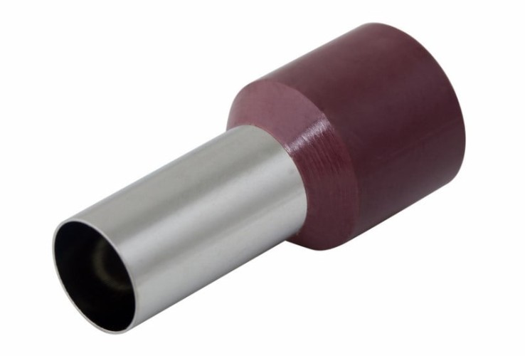 Наконечник REXANT 08-0834 ( уп. 100 шт ) F-16 мм 35 мм² (НШВи 35-16) красный 08-0834