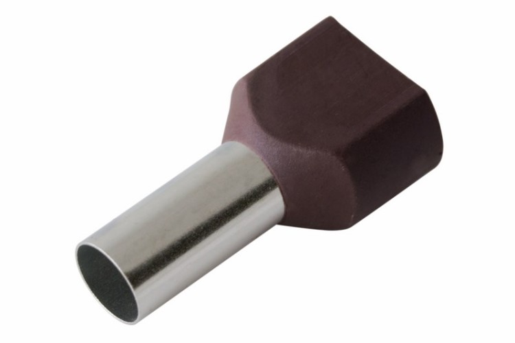 Наконечник REXANT 08-2812 ( уп. 100 шт ) F-14 мм 2х10 мм² (НШВИ(2) 10-14/нги2 10-14мм 08-2812