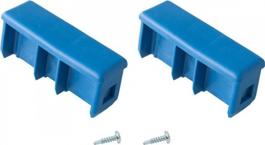 Наконечники боковин для лестниц KRAUSE 77х25 мм 211040 (комплект 2 шт.) синие, верхние 211040