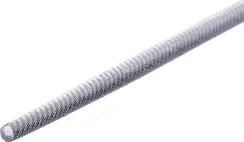 Напильник круглый Кобальт 247-637 двухкомпонентная рукоятка, № 2, 200мм - изображение 2