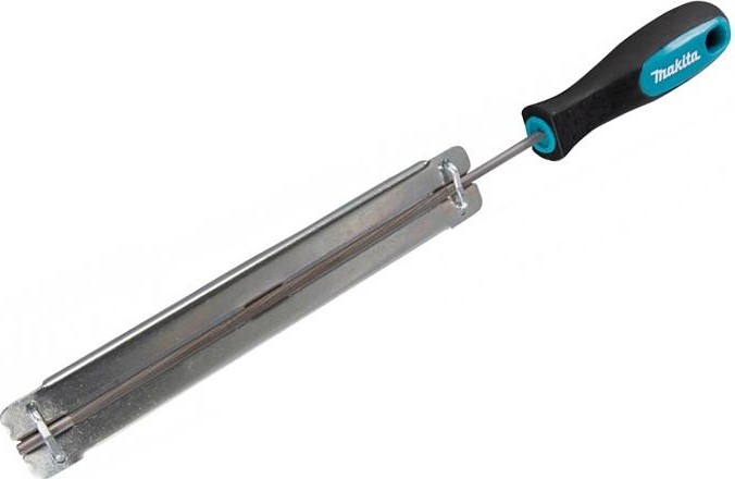 Напильник MAKITA D-70948 4 мм с рукояткой и шаблоном