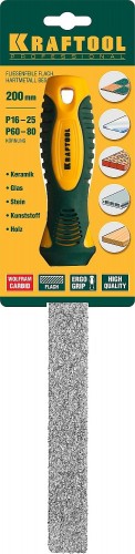 Напильник плоский KRAFTOOL 200мм с покрытием из карбида вольфрама, 16080-20_z01 - изображение 2