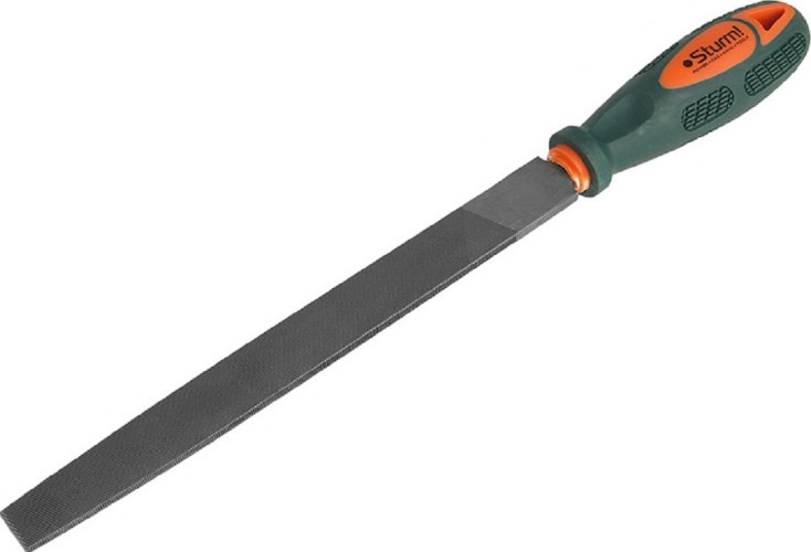 Напильник плоский Sturm 1050-01-F200 200 мм, противоскол. рукоятка - изображение 2