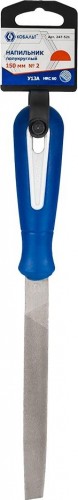 Напильник полукруглый Кобальт 247-521 двухкомпонентная рукоятка, № 2, 150мм