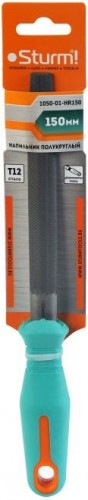 Напильник полукруглый Sturm 1050-01-HR150 150 мм, противоскол. рукоятка