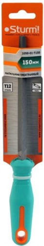 Напильник трехгранный Sturm 1050-01-T150 150 мм, противоскол. рукоятка