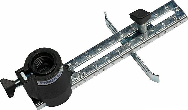 Направляющая для фрезерования DREMEL 678 линейка+циркуль 26150678JA