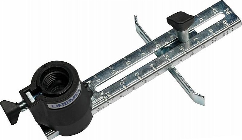 Направляющая для фрезерования DREMEL 678 линейка+циркуль 26150678JB