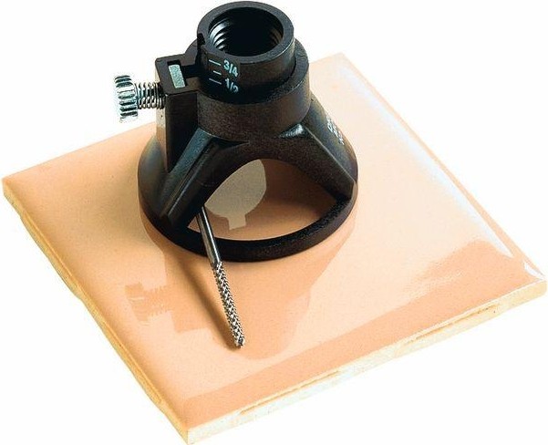 Направляющая для фрезерования DREMEL 566 с фрезой для керамики 2615056632