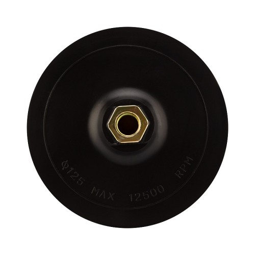 Насадка для дрели и УШМ Kranz KR-91-1181 с липучкой и адаптером, 125мм, 5мм, мягкая - изображение 3