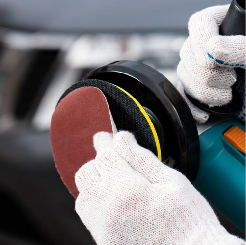 Насадка для дрели и УШМ REXANT "Мягкая" с липучкой, адаптер, 125 мм 91-1180 - изображение 2