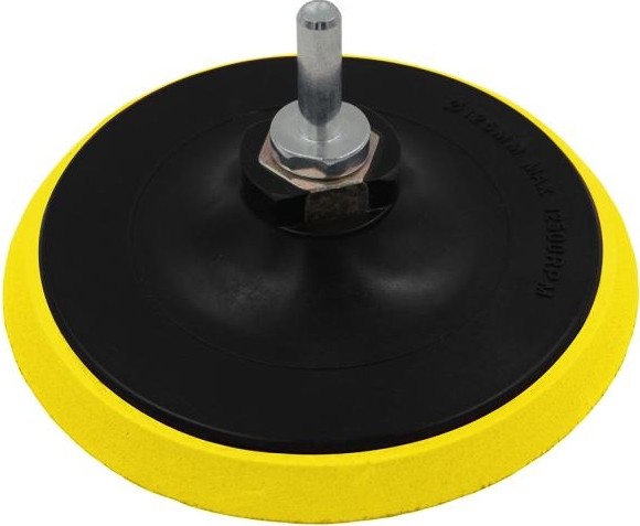 Насадка для дрели и УШМ REXANT "Мягкая" с липучкой, адаптер, 125 мм 91-1180