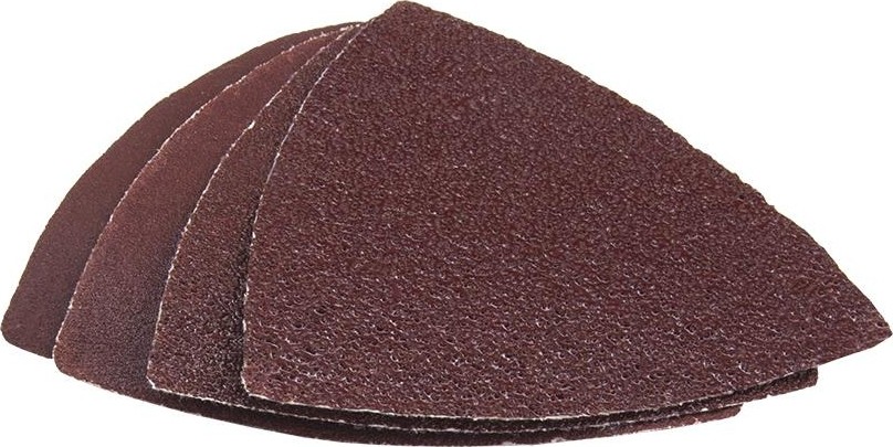 Насадка для МФИ  ПРАКТИКА шлиф.листы, дельта, VELCRO БЕЗ отверстий 8 12 шт. 240-423