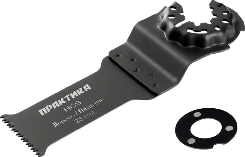 Насадка для МФИ ПРАКТИКА Т-образная HCS, по дереву, 28 мм, мелкий зуб 240-126