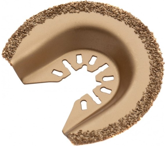 Насадка для реноватора Denzel 782 325 полукруг., hm, по плитке и дереву, 65 мм. 782325 - изображение 5