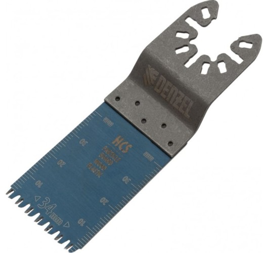 Насадка для реноватора Denzel 782 315 пазовая прямая, hcs, по дереву, ламинату, 34х2,5 м 782315