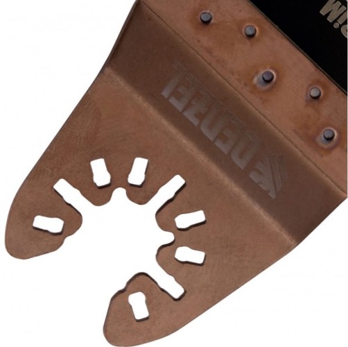 Насадка для реноватора Denzel 782 303 прямая, bim, по металлу и дереву, 65x1,2 мм, мелки 782303 - изображение 3